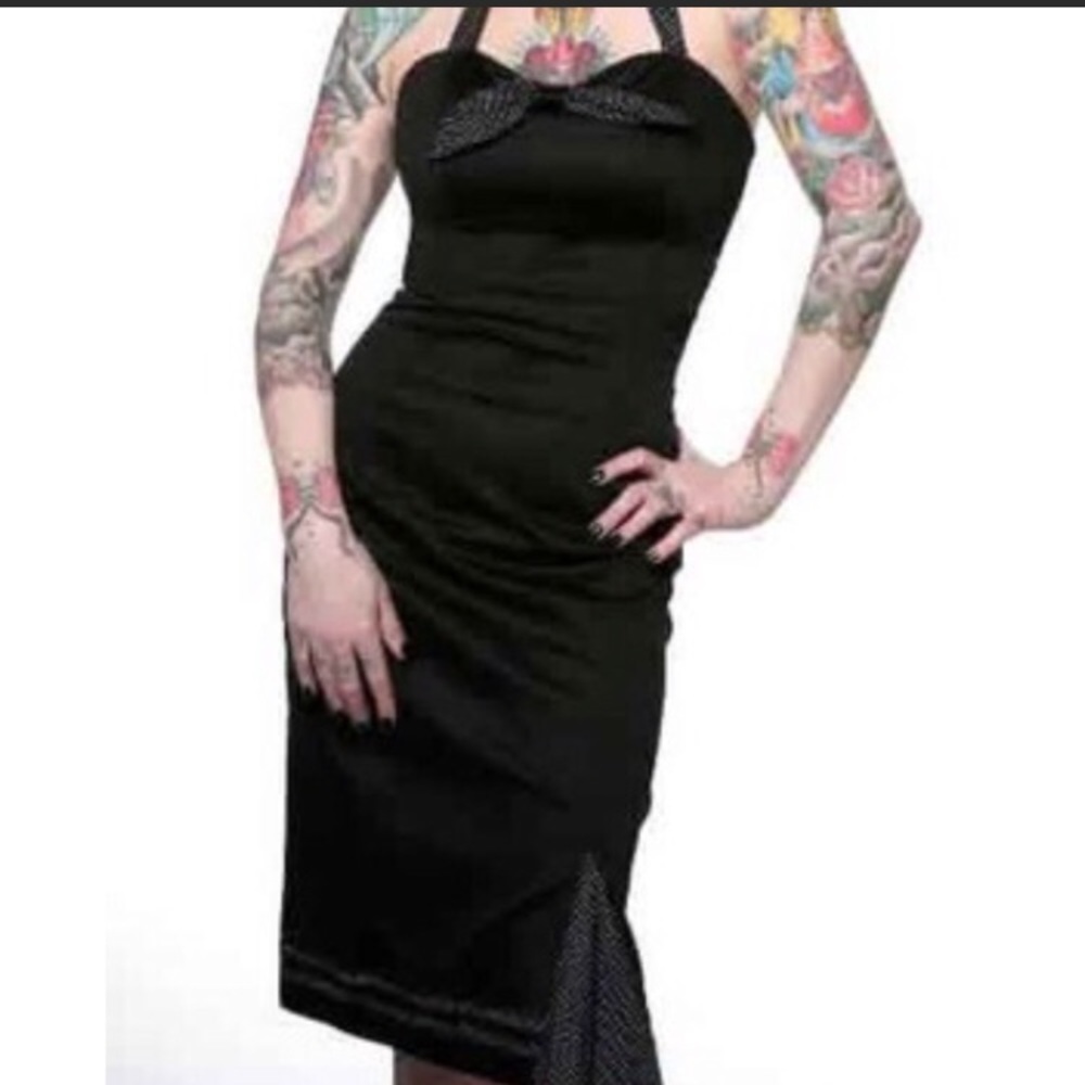 Living Dead Souls Black Wiggle Dress